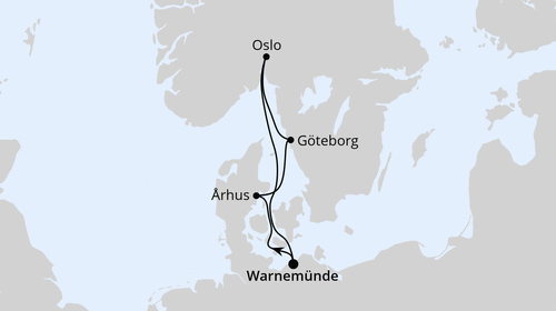 AIDAmar am 21.05.2024 und 21.07.2024, AIDA Kurzreise nach Skandinavien