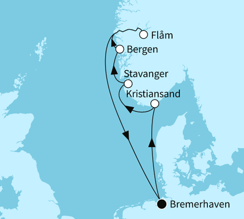 Mein Schiff 3 - Winterliche Fjordwelten mit der Mein Schiff 3 vom 15.12.2024 bis 22.12.2024, TUI Cruises Kreuzfahrt